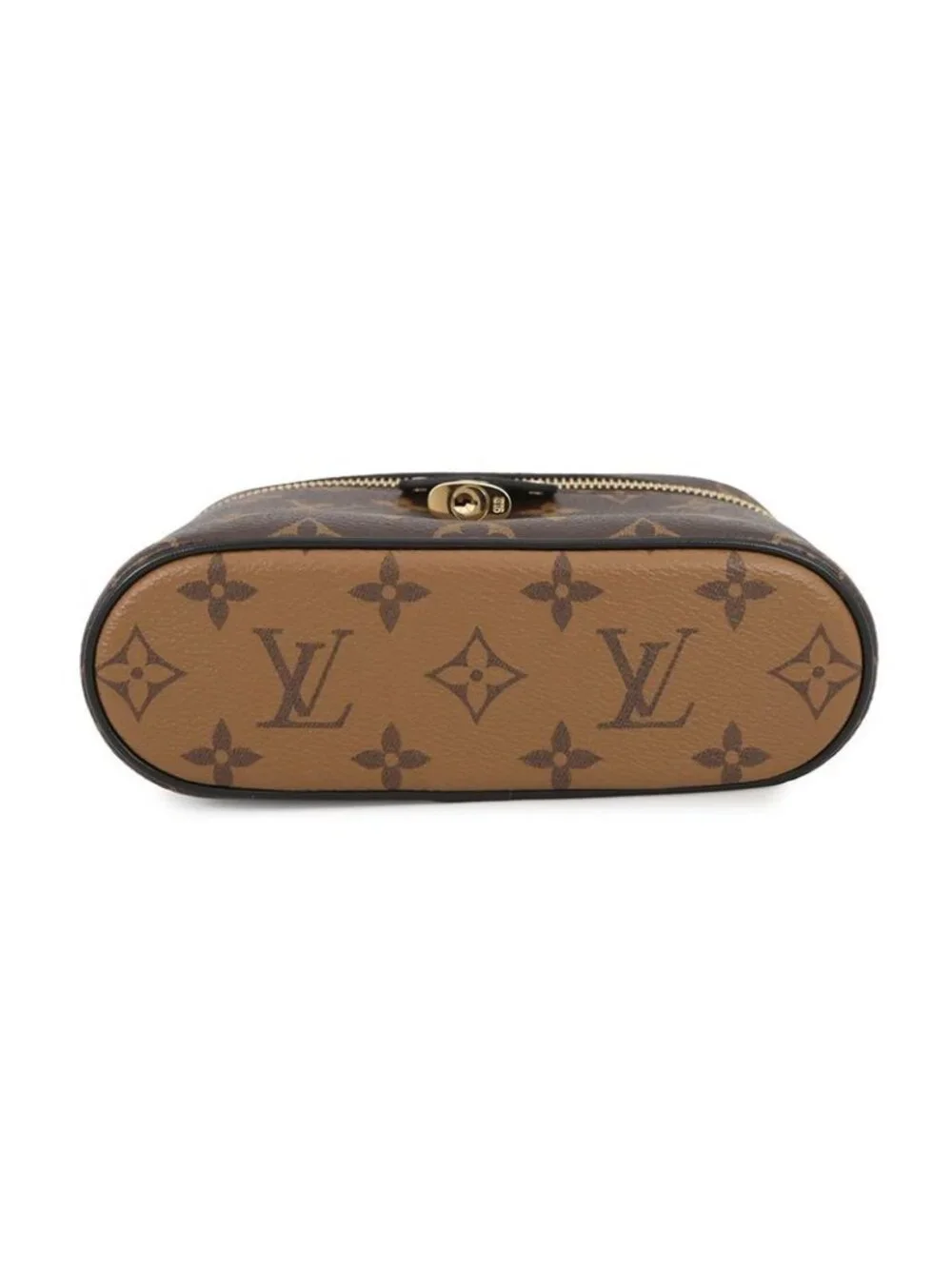 Louis Vuitton Handbag Monogram Reverse Vanity Chain Pouch 2-Way Shoulder Black - Picture 3 of 10